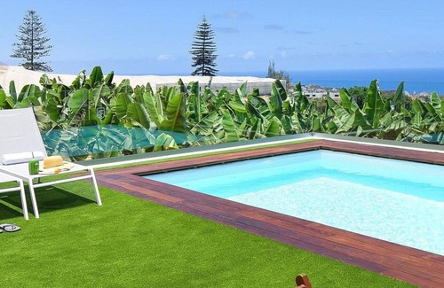 Arucas Villa | Stunning villa for 6 people with WIFI, pool, TV, patio and parking