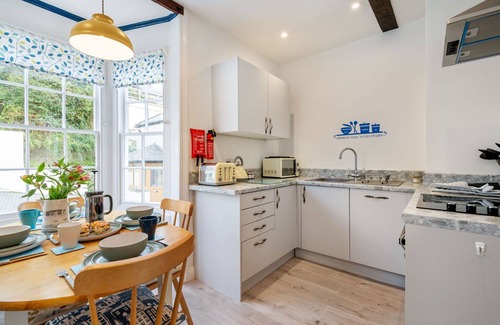 Mevagissey Villa | Maravillosa casa de vacaciones para 4 personas con WIFI, TV y aparcamiento
