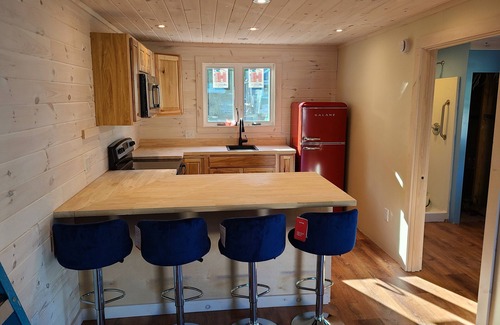 Standish Casa | Stunning waterfront on Sebago Lake with guest cottage and boat lift!