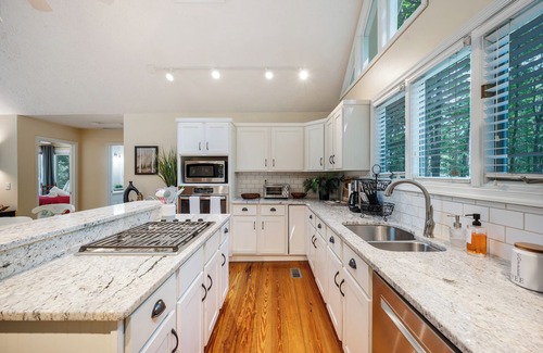Westlake Corner Casa | Stunning Wide-Water Views, Private Dock, Spacious Deck, Kayaks & Paddle board