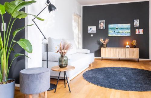 Memmingen Apartamento | stycoz - Modernes Loft - 80 m2 - Küche - Parken