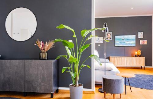 Memmingen Apartamento | stycoz - Modernes Loft - 80 m2 - Küche - Parken
