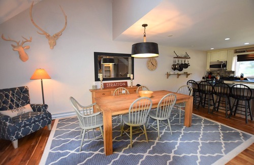 Stratton Mountain Casa | StylesBrook Townhouse - Excelente ubicación para familias de esquí!