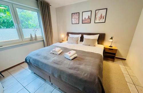 Lubbecke Apartamento | Stylisches modernes Apartment, Sauna und Wellness Top Lage