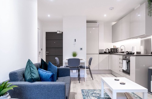 Barnt Green Apartamento | Stylish 1 bed apartment in Central Solihull