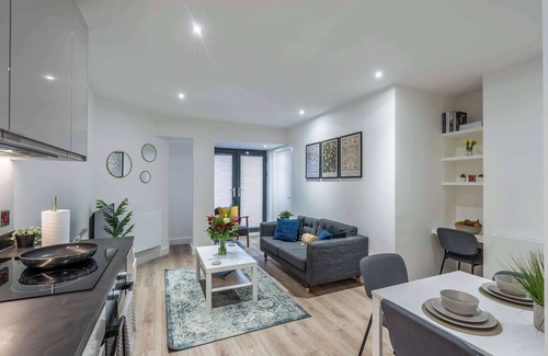 Barnt Green Apartamento | Stylish 1 bed apartment in Central Solihull