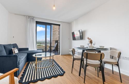 Royal Docks Apartamento | Stylish 1 BR Gym Near Excel & London City Airport
