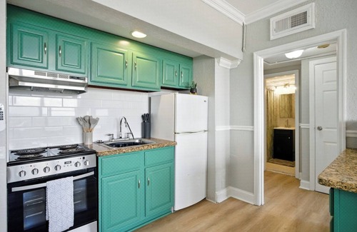 Downtown Jacksonville Apartamento | Stylish 1BR High-Rise Stadium & Arena Nearby