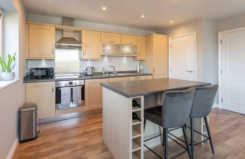 Solihull Apartamento | Stylish 2-Bed Flat, 10mins to NEC & Airport Free Parking