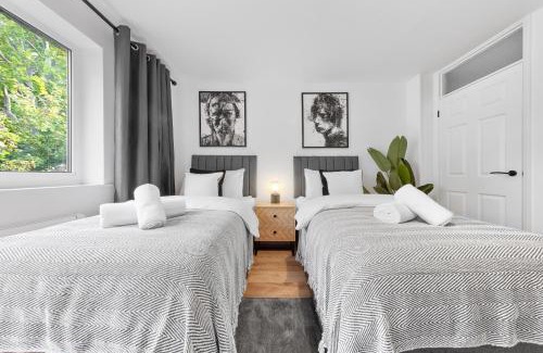Luton Apartamento | Stylish 2BR Flat near Airport & Stadium, Sleeps 6