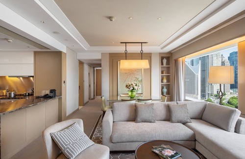 Lujiazui Apartamento | Stylish 3 Bedroom Apartment Near Shanghai World Financial Centre