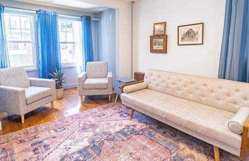 Orange Casa | Stylish 3 BR Home Near NYC Transit & Large Patio!