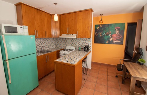 Ampliación Juárez Condominio | Stylish and Spacious 2BR Penthouse. Walk to Downtown and Medano Beach!