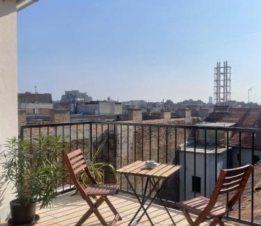 Magdolna negyed Apartamento | Stylish apartment, Top floor with private terrace