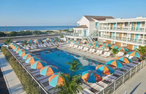 Cape May Hotel | Stylish Coastal Living: Beachfront Relaxation with Pool & Entertainment