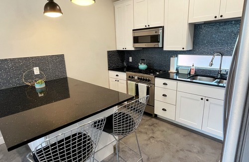 Govalle Casa | Stylish East Austin Resort-style property: 5/3 main house with a 2/2 guest house