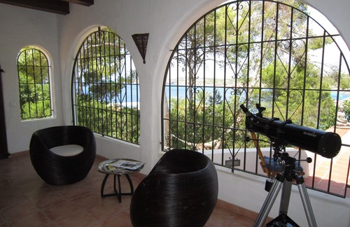 Sant Josep de sa Talaia Villa | Elegante villa, impresionantes vistas al mar, piscina de 15m y relajarse, jardines privados de 4100m2