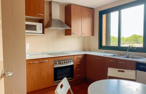 L Almadrava Apartamento | Apartamento cerca del mar con piscina y jardín en L'Ametlla de Mar