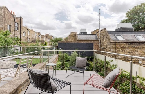 Islington Apartamento | Stylish Georgian Townhouse w Sun Terrace Garden