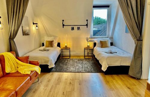 Gemarkung Langerfeld Apartamento | Stylish im Altbau, Netflix, Sonos, nahe 3M und Vorwerk