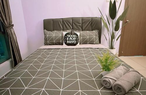 Setia Tropika Apartamento | Stylish Luxury Two Bedrooms Condo 1-6pax at D Secret Garden - Johor Bahru-Mid Valley-Paradigm Mall-Dato Onn-Setia Tropika-Kempas-UTM