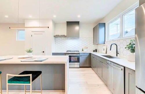 Fall Creek Place Casa | Stylish Oasis: 4BR, Hot Tub, Near Downtown