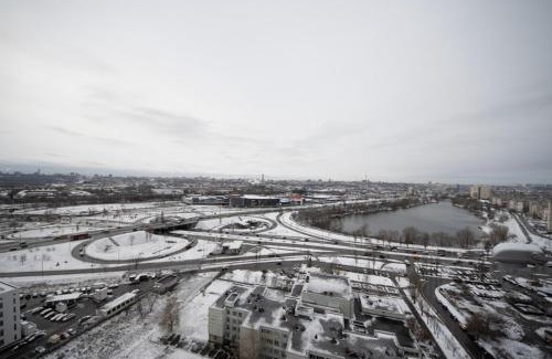 Obolon' Apartamento | Stylish Panoramic apartments Dnipro Sail riverside