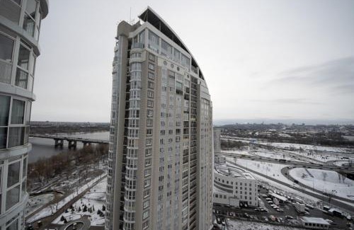 Obolon' Apartamento | Stylish Panoramic apartments Dnipro Sail riverside