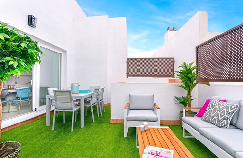 Feria Apartamento | Stylish Penthouse in the center . Feria Terrace