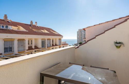 Torrequebrada Casa | Stylish Seaview Townhouse 3BR Pool 4 Terraces