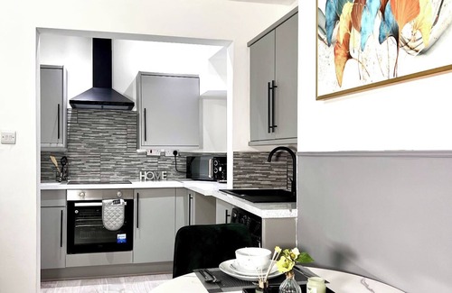 Middleton Apartamento | Stylish Spacious 1Bd Apt-KingBed-10min Heaton Park