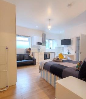 Somers Town Apartamento | Stylish Studio Flat in Camden King's Cross Zone 1