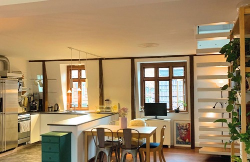Osterbro Apartamento | Stylish Two Floor Scandinavian Apartment Central & Cozy