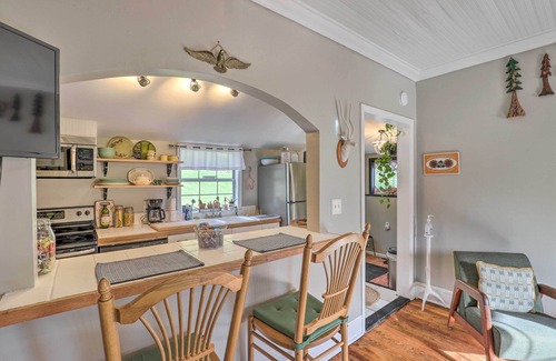 Woodfin Casa | Stylish Woodfin Home w/ Backyard & Fire Pit