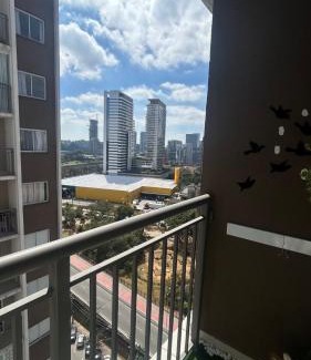 Panamby Apartamento | Suíte Confortável em Apto 17º Andar I Perto Estação João Dias