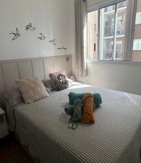 Panamby Apartamento | Suíte Confortável em Apto 17º Andar I Perto Estação João Dias