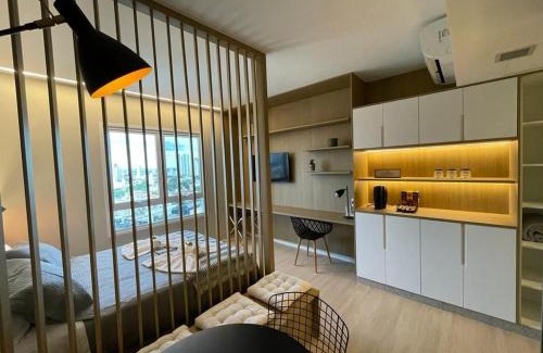 Setor Bueno Apartamento | Suíte Luxuosa com cozinha Blend Smart 1356