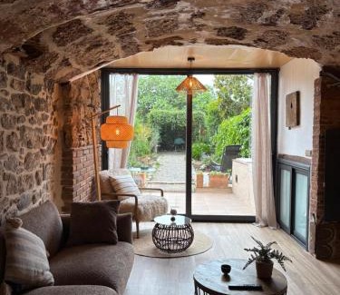 Moia Apartamento | Suíte Sant Sebastià con jacuzzi, sauna y jardín