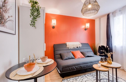 Les Hautes Noues Apartamento | Sublime studio centre-ville rénové 2 pers wifi