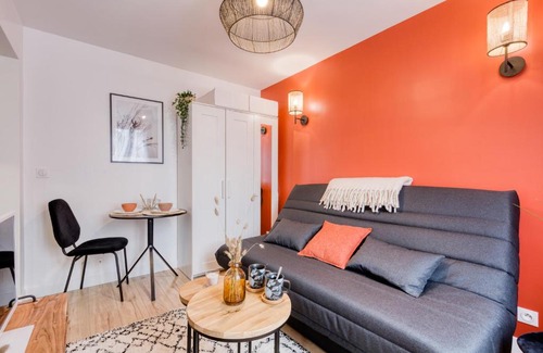 Les Hautes Noues Apartamento | Sublime studio centre-ville rénové 2 pers wifi