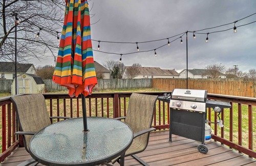 Mount Juliet Casa | Suburban Getaway w/ Game Room, 19 Mi to Nashville!