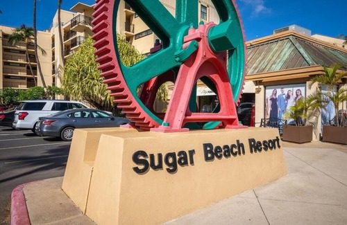 Kihei Apartamento | Sugar Beach Resort 518- Updated oceanfront gem at Sugar Beach Resort