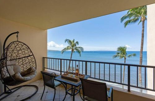 Kihei Apartamento | Sugar Beach Resort 518- Updated oceanfront gem at Sugar Beach Resort
