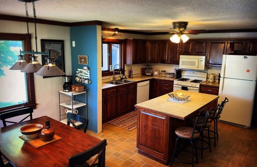 Park Falls Casa | Sugar Maple at Hansen Lake, 6 Beds, Historic Charm
