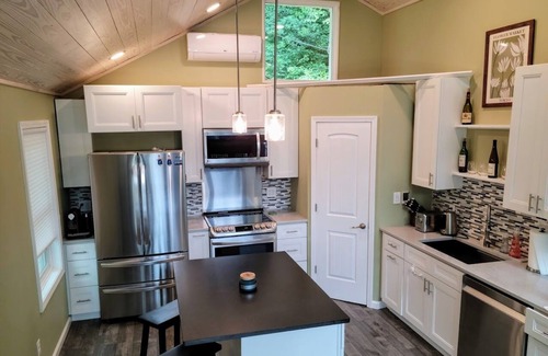Weaverville Casa | Sugar Ridge, near Asheville, nice valley view, Modern country home on 10+ acres