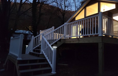 Weaverville Casa | Sugar Ridge, near Asheville, nice valley view, Modern country home on 10+ acres