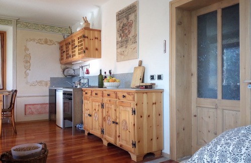 Premadio Apartamento | Apartamento con frescos sugerentes en el área de Bormio-Bagni Vecchi