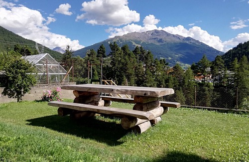 Premadio Apartamento | Apartamento con frescos sugerentes en el área de Bormio-Bagni Vecchi