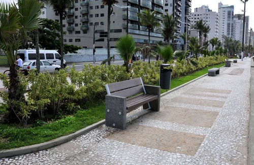 Aviacao Apartamento | Apto para 06 personas - Praia Grande - Aviación - A una cuadra de la playa.