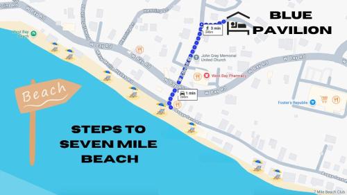 West Bay Apartamento | SUITE 2A, BLUE PAVILION - Steps to SEVEN MILE BEACH -Value, Service, Comfort